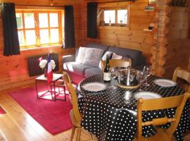 bord de mer, chalet en bois avec tandem, self catering accommodation in Lion-sur-Mer