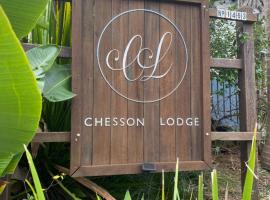 Chesson Lodge, logement avec cuisine à Uki