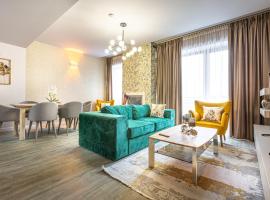 Kron luxury 2 Bedroom Apartment in Silver Mountain, luksushotelli kohteessa Poiana Brasov