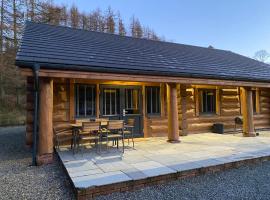 Ewes Water Log Cabins, family hotel in Langholm