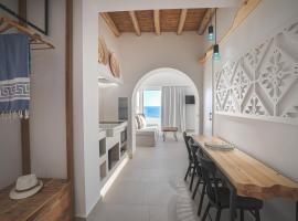 Sfakia Seaside luxury Suites、ホラ・スファキオンのアパートメント