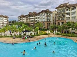 ONE OASIS a1 SM MALL DAVAO FREE POOL WIFI，達沃市的度假住所