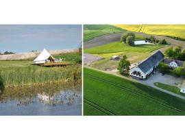 Glamping och Gårdslägenhet Mellan himmel och hav, hotel a Skivarp