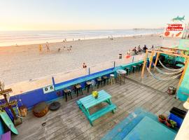 ITH Beach Bungalow Surf Hostel San Diego, hótel í San Diego