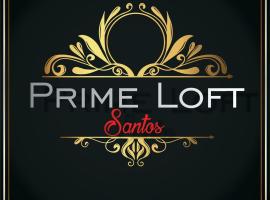 Prime Loft Santos à meio quarteirão da praia., hotel cerca de Centro comercial Praiamar, Santos