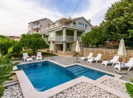 Apartment in Okrug Gornji with sea view, terrace, air conditioning, WiFi 3436-2