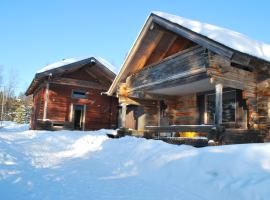 Loma-asunto tunturimaisemassa, lodge in Ylikyro