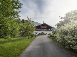Chalet Wolfbachgut, kalnų namelis mieste Taksenbachas