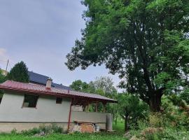 Chata v záhrade: Mýto pod Ďumbierom şehrinde bir tatil evi