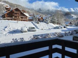 Appartements avec balcon vue sur la montagne - Serre Chevalier Chantemerle