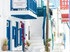 Anastasia's Visage Stylish Accommodation Rooms City Centre Mykonos