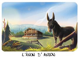 L'ânon d'Andon, hotel perto de Vallon Aups, Andon