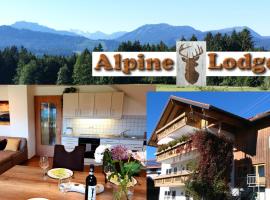 Alpine Lodge Wertach، فندق في فيرتاخ