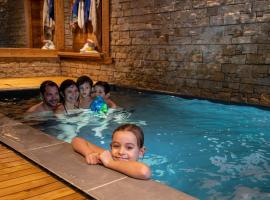 Gîte 5* piscine intérieure, sauna, à 20 mins des pistes de ski, à 300 m d’un Lac, dovolenkový prenájom na pláži v destinácii Saulxures-sur-Moselotte