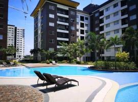 AVIDA ATRIA T2- B, near S&R and SM city by Denice, leilighetshotell i Iloilo City