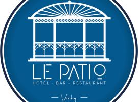 Hôtel & Restaurant Le Patio VICHY, hotel dekat Bandara Vichy – Charmeil - VHY, Vichy