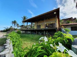 Casa na Beira do Mar, Peroba, Icapuí/CE, Morada Mariana โรงแรมในอิคาปุย