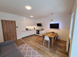 Apartmán Útulnô: Relax, sauna a výberová káva, apartemen di Horni Marsov