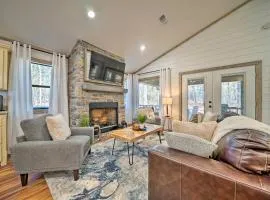 Chic Broken Bow Escape with Hot Tub and Fire Pit!