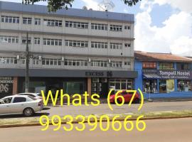 Portaria e circulação de hóspedes só até 23 horas - Reabre às 5 horas - Compartilhado Tompell Hostel, penzion v destinaci Ponta Porã