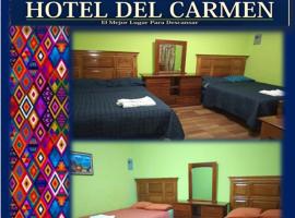 레탈룰레우에 위치한 가족 호텔 Hotel del Carmen