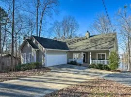 Lavonia Lake House with Private Dock and Bonfire!