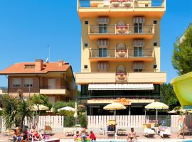 Hotel Caravel B&B, hotell i Misano Adriatico
