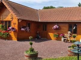 Le chalet, chal&eacute; alpino em Saint-Quentin-Lamotte-Croix-au-Bailly