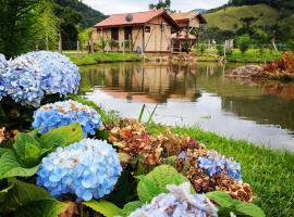 Caminhos da Serra do Tabuleiro - Chalé do Lago, Lodge in São Bonifácio