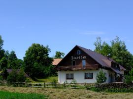 Starý dom, počitniška nastanitev v mestu Oravská Polhora