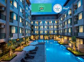 The Crystal Hotel Buriram - formerly X2 Vibe Buriram, ξενοδοχείο για ΑμεΑ σε Buriram