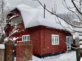 Casa Fântâna - La poalele muntilor -50 de metri de pârtia Olimpică, hotelli, jossa on pysäköintimahdollisuus kohteessa Statjunea Borsa