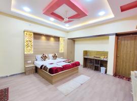 Hotel Family Inn FOREIGN GUEST ONLY, hotel Aurangabad repülőtér - IXU környékén Aurangábádban