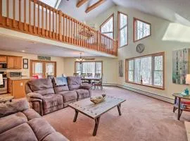 Family-Friendly Poconos Chalet with Fireplace