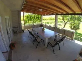 Holiday house in Ljubač with sea view, terrace, air conditioning, Wi-Fi (4851-1)