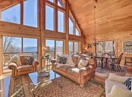 Panoramic Mtn Views Luxe Smoky Mountain Cabin!