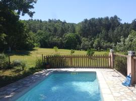 Gites La Sauvasse piscine privée, accommodation in Vagnas