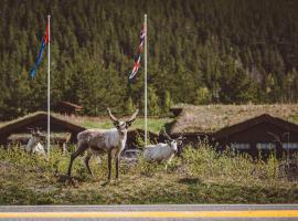 Saltdal Turistsenter, מלון ליד The Polar Circle in Norway, Storjord