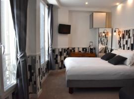 Hôtel Tilde – hotel w dzielnicy La Villette w Paryżu