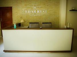 Cedar Rest Boutique Hotel، فندق في Chartwell