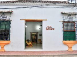 Casa Serrano - Calle Real 5, huoneisto kohteessa Mompós