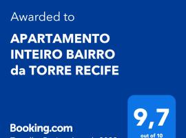 APARTAMENTO INTEIRO BAIRRO da TORRE RECIFE, hotel near Museum of the Northeastern Man, Recife
