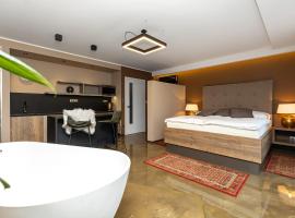 Apartmány U Vinice, hôtel spa à Pardubice