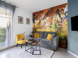 Disneyland-Paris 4 pers, Parking, Wifi, Netflix, departamento en Chessy