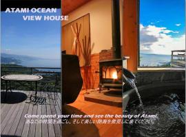 Ocean View House, rental pantai di Atami