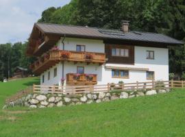 Ferienwohnung Sulzbergeck, family hotel in Schönau am Königssee