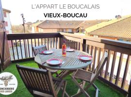 LE BOUCALAIS, classé 3 étoiles, Appart T3, lac à 200m, océan à 800m à VIEUX-BOUCAU