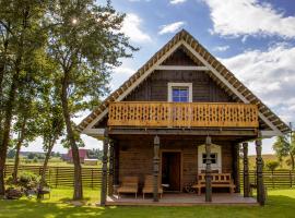 Barškulių Sodyba, Hotel mit Parkplatz in Ricieliai