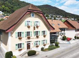 Gasthof Kreuz Egerkingen, familiehotell i Egerkingen