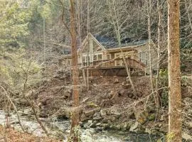 Idyllic Creekside Bryson City Gem with Fire Pit!